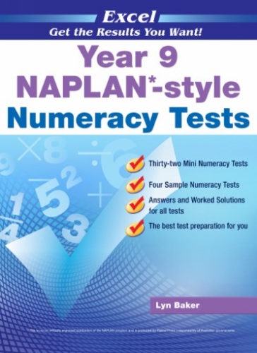 Picture of Excel NAPLAN-style Numeracy Tests 9