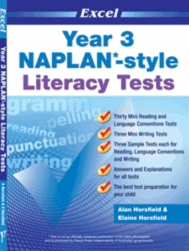 Picture of Excel NAPLAN-style Literacy Tests 3