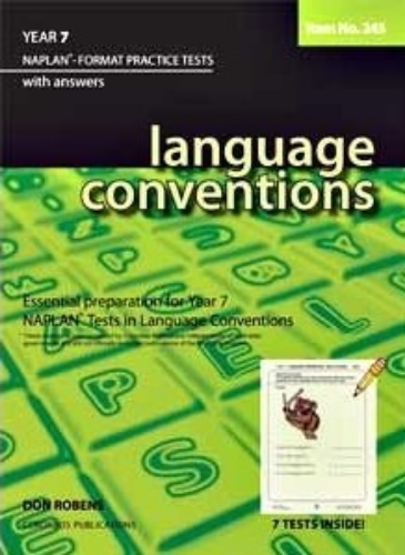 Picture of Naplan Format Practice Tests - Yr 7 - Language Conventions